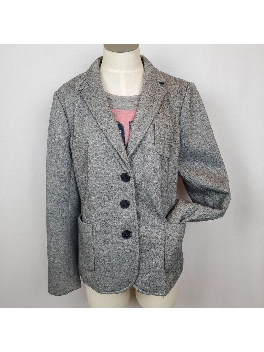 Talbots petite sz 12 wool career wear Blazer